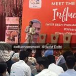 India's Leading Digital Marketer, Vipin Khuttel Interacted with Top Influencers of Delhi at BJP West Delhi's Event