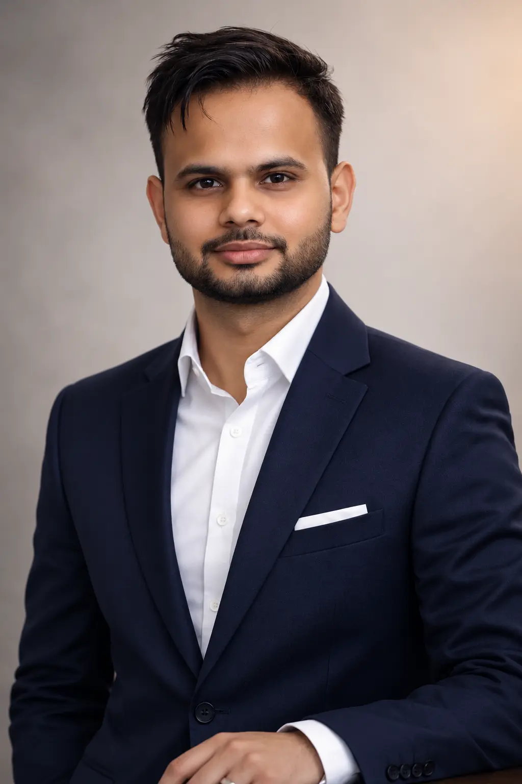 Vipin Khuttel, Founder Being Topper Official Portrait